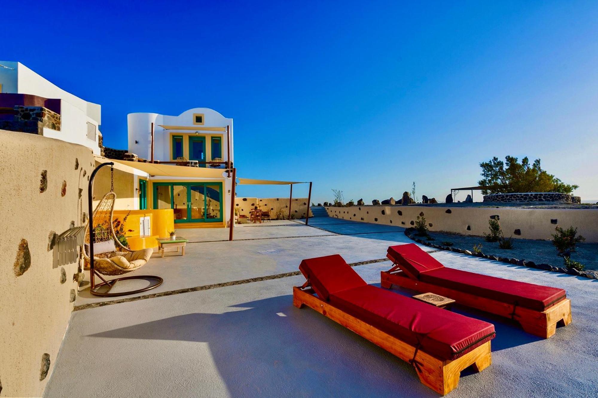 Akron Terra Houses Akrotiri  Ruang foto