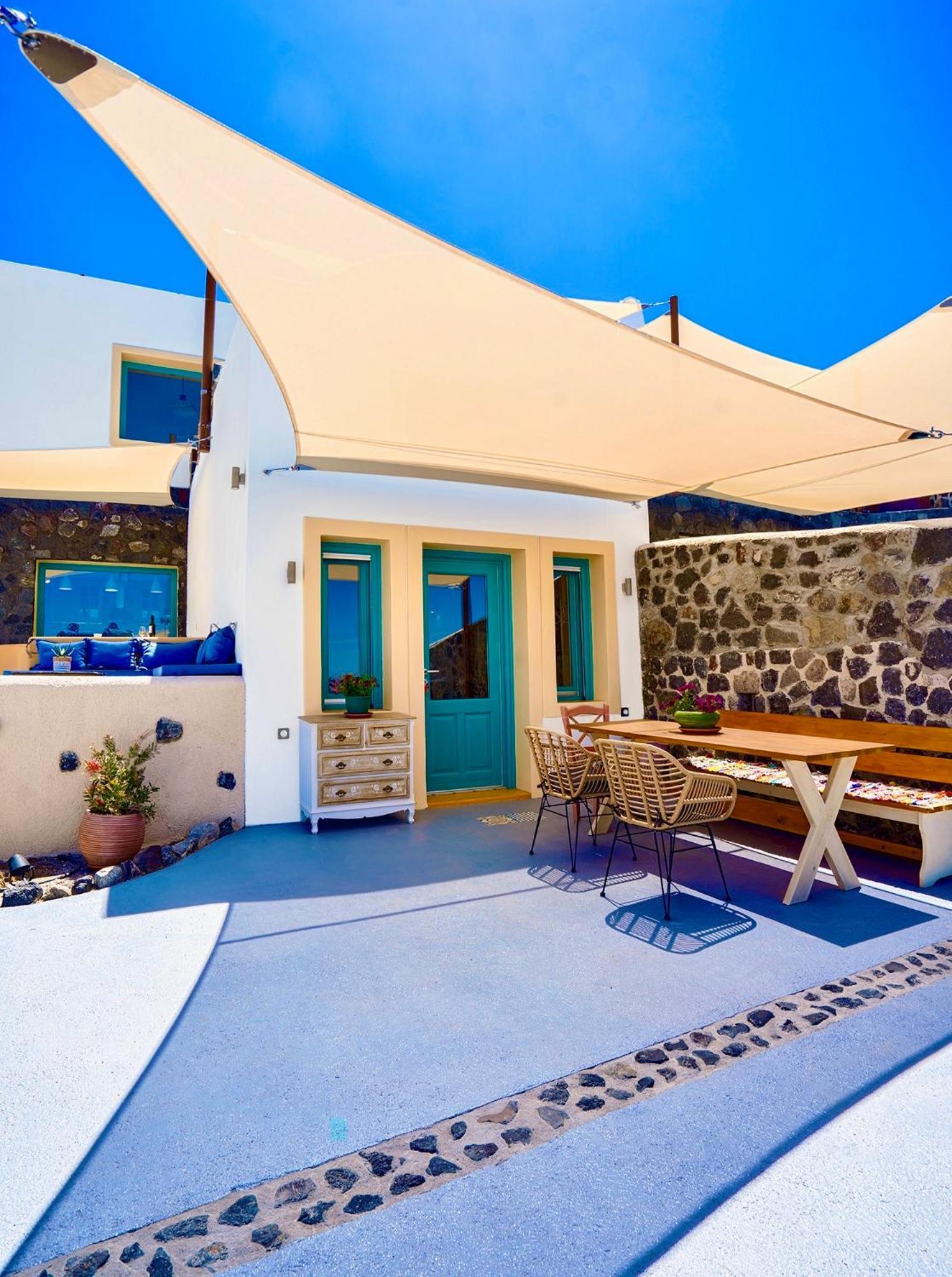 Akron Terra Houses Akrotiri  Ruang foto